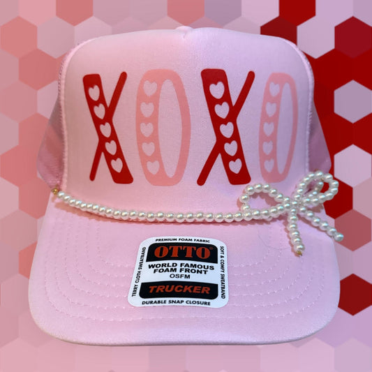 XOXO Valentine's Day Trucker Hat